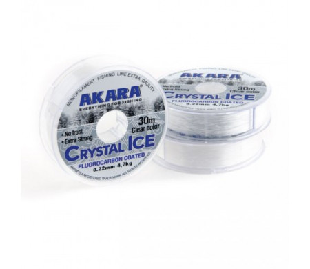 Леска Akara Crystal Ice Clear 30м*0,14мм*2,30 кг